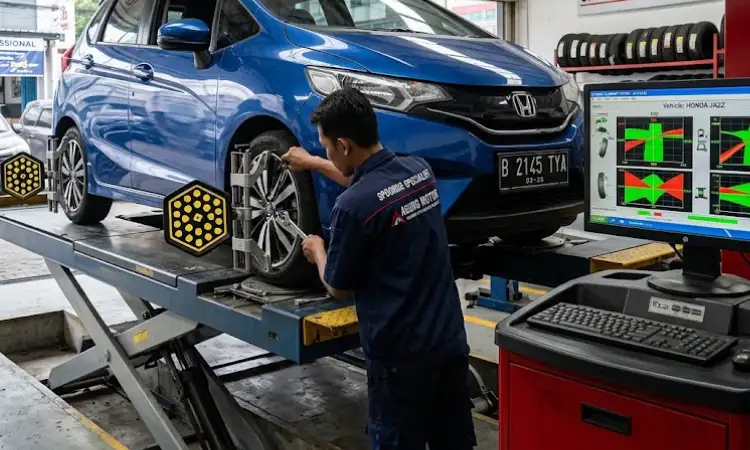 Spooring mobil, Sumber: AI