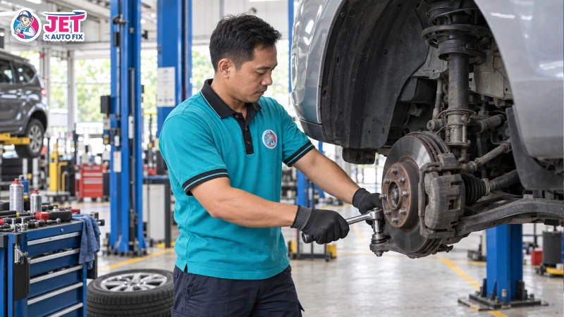 service kaki-kaki mobil jogja